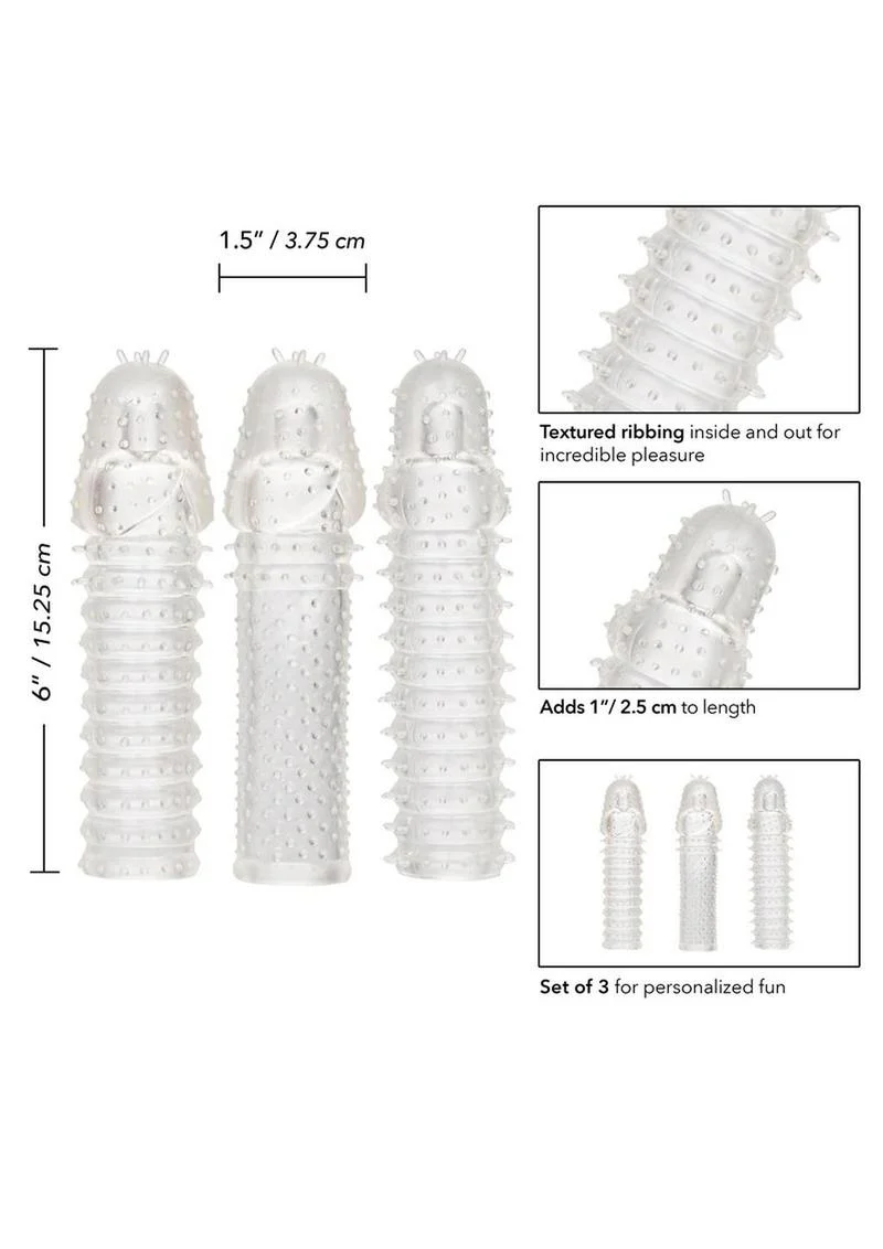 3 Piece Extension Kit Textured 6in Each - Image 4