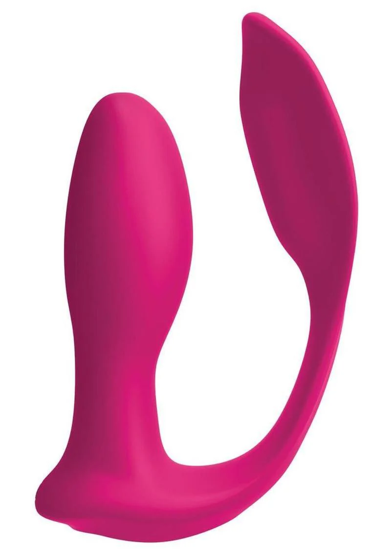 3Some Double Ecstasy Silicone Rechargeable Vibrator with Remote Control - Image 3