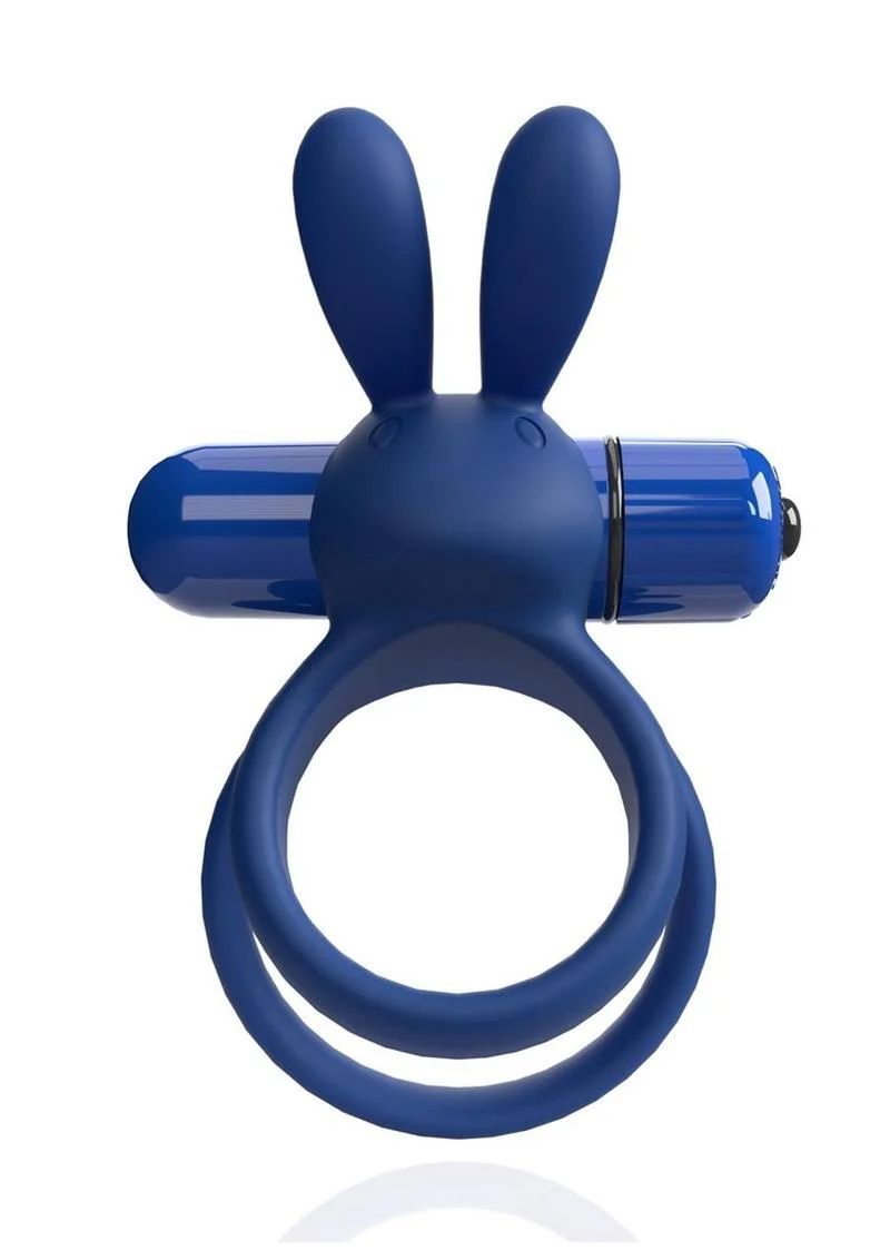4b Ohare XL Rechargeable Silicone Rabbit Vibrating Cock Ring - Image 3