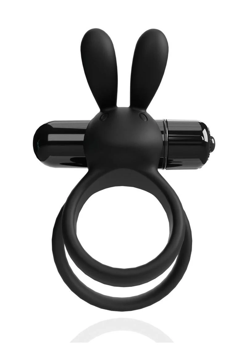 4b Ohare XL Rechargeable Silicone Rabbit Vibrating Cock Ring - Image 4