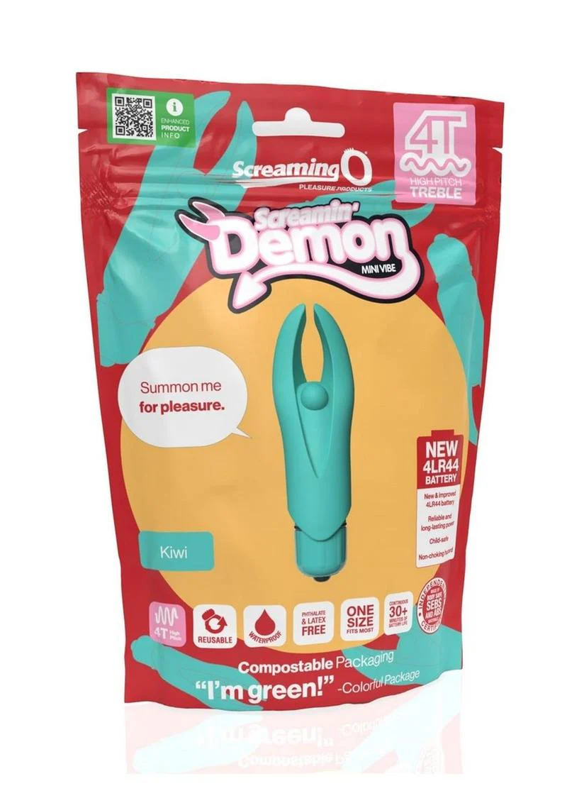 4t Demon Rechargeable Silicone Mini Clitoral Stimulating Vibrator - Image 8