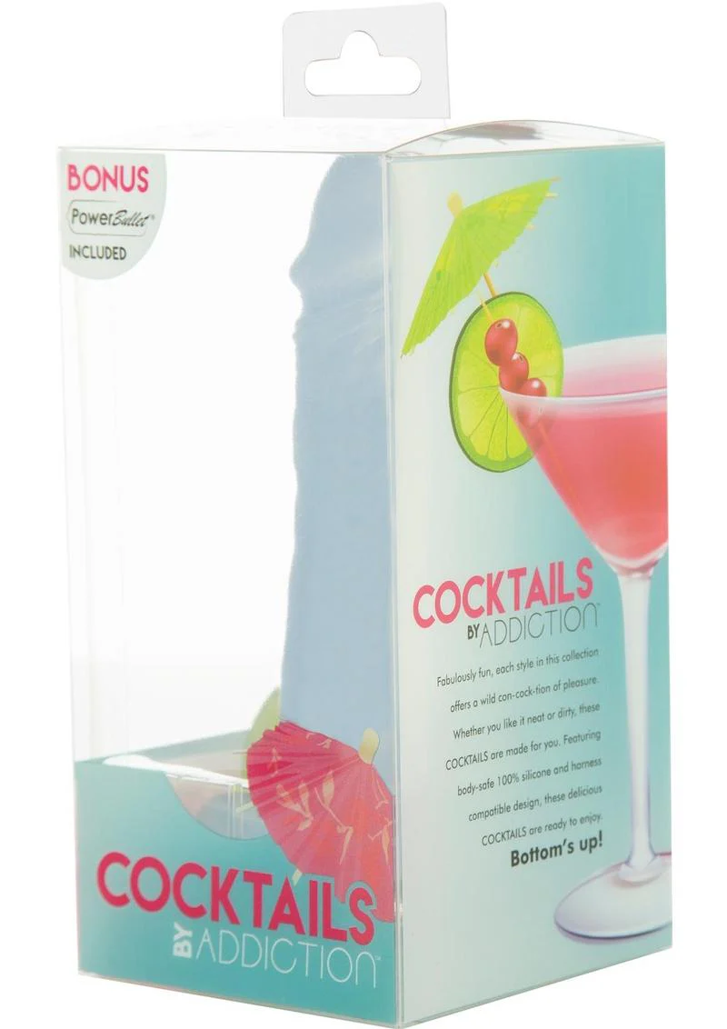 Addiction Cocktails Vibrating Silicone Dildo - Image 6