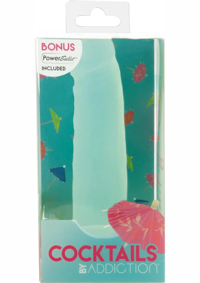 Addiction Cocktails Vibrating Silicone Dildo - Image 8