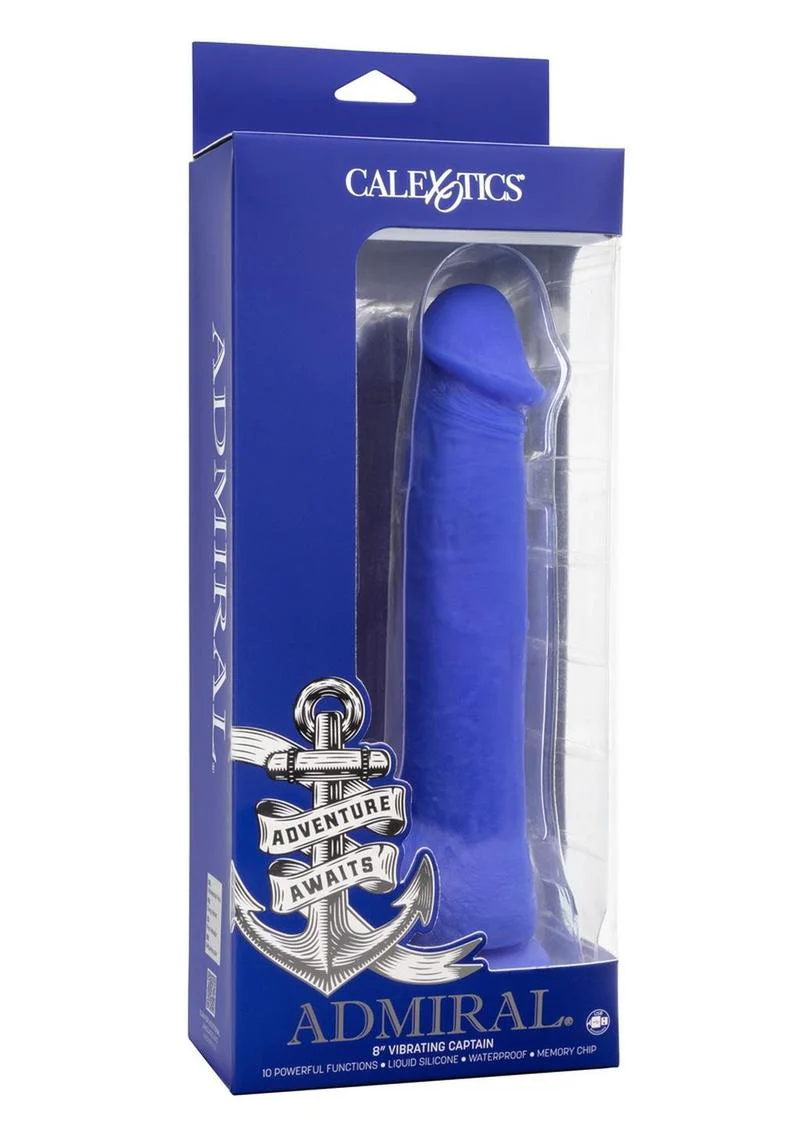 Admiral Vibrating Captain Rechargeable Silicone Dildo - Image 2