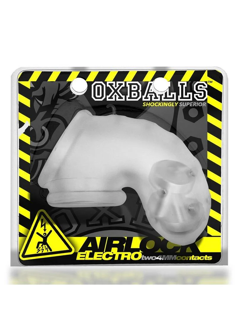 Airlock Electro Air-Lite Vented Silicone Chastity - Image 2