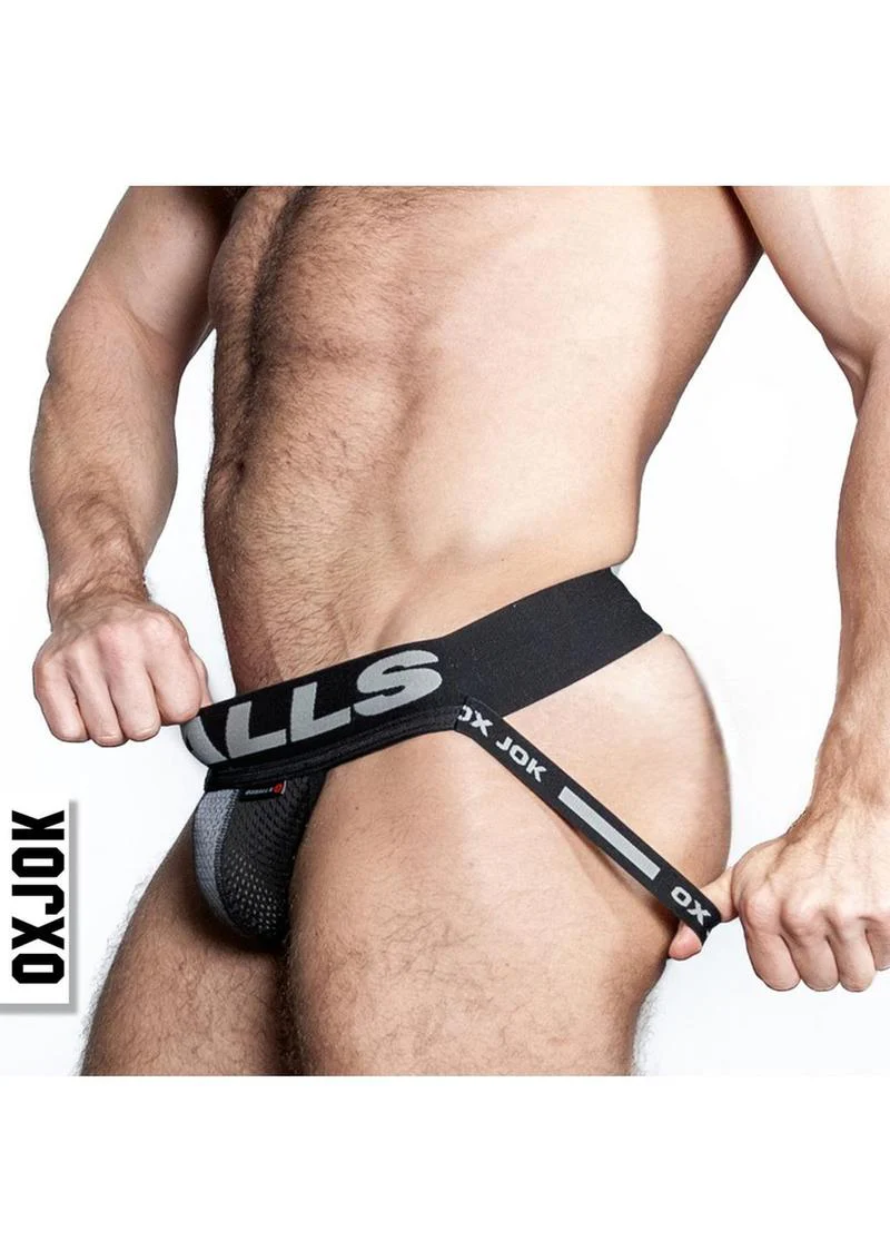 Airmesh Upthrust Slider-Strap Jock - Tar - Image 7