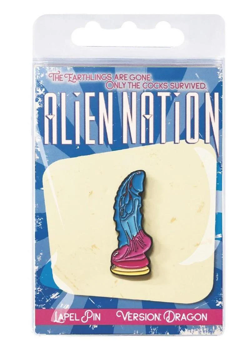 Alien Nation Enamel Pin - Dragon - Image 2