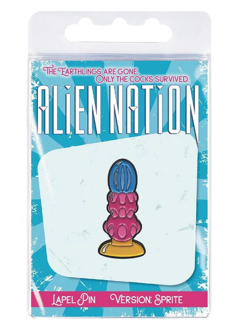 Alien Nation Enamel Pin - Sprite - Image 2