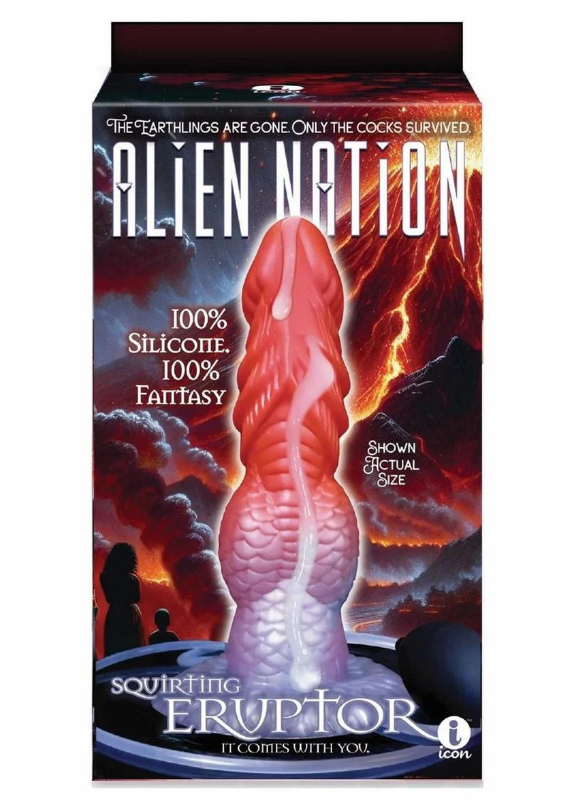 Alien Nation Eruptor Silicone Self Lubricating Dildo - Image 2