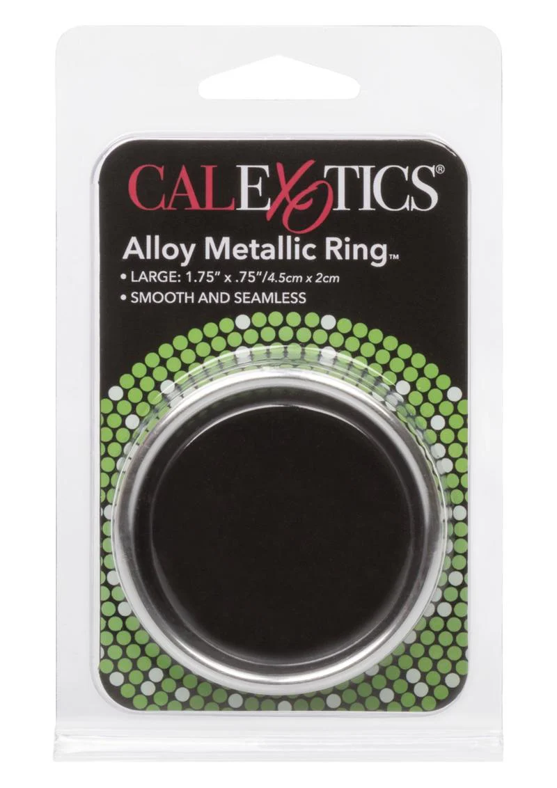 Alloy Metallic Cock Ring - Image 3