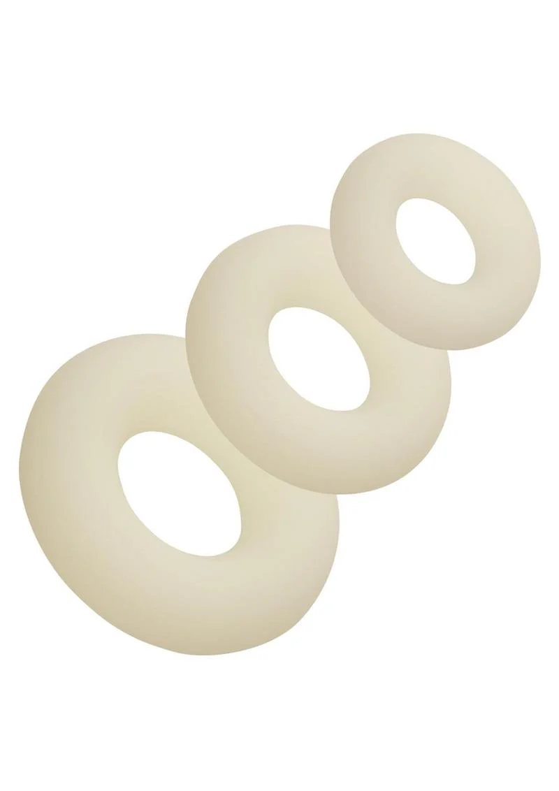 Alpha Glow In The Dark Liquid Silicone 3 Ring - Image 3