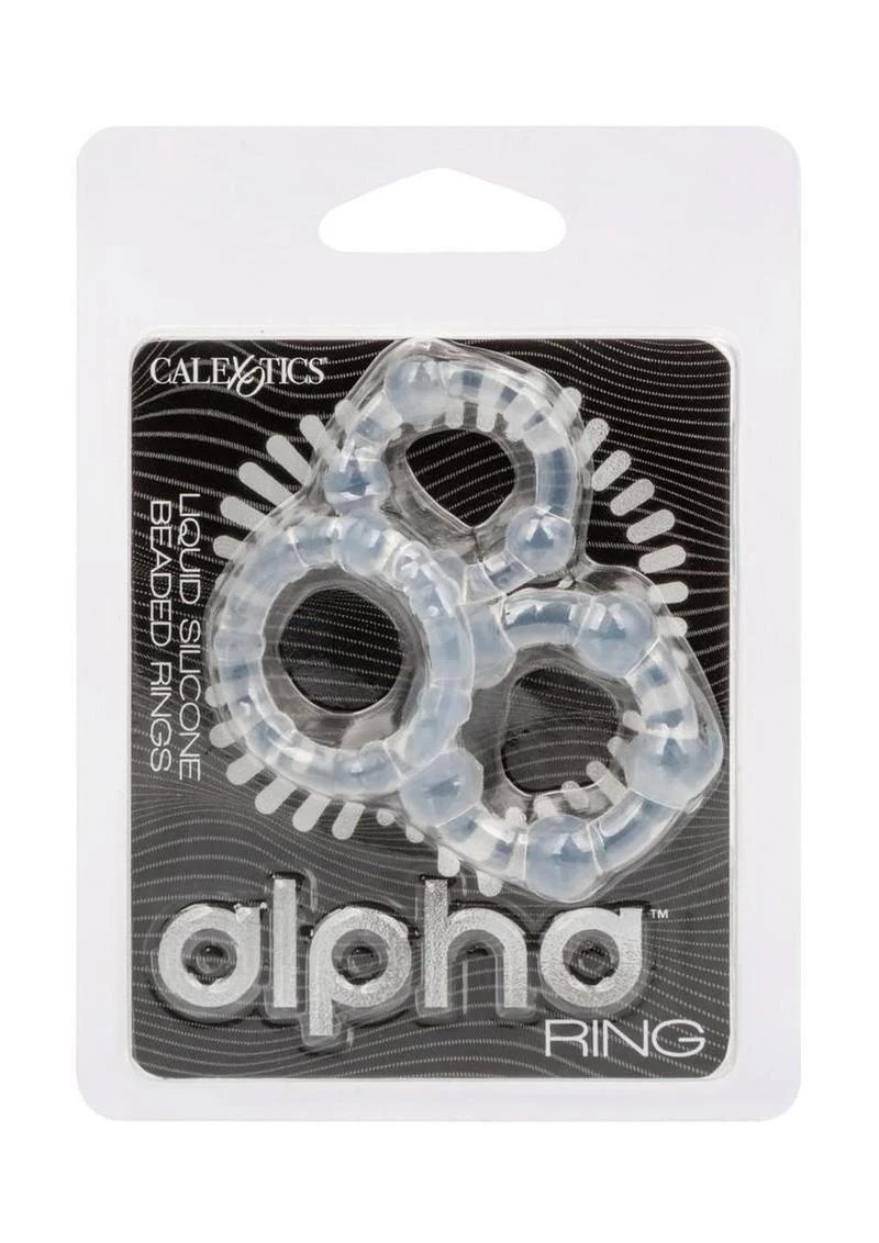 Alpha Liquid Silicone Beaded Rings - Image 2