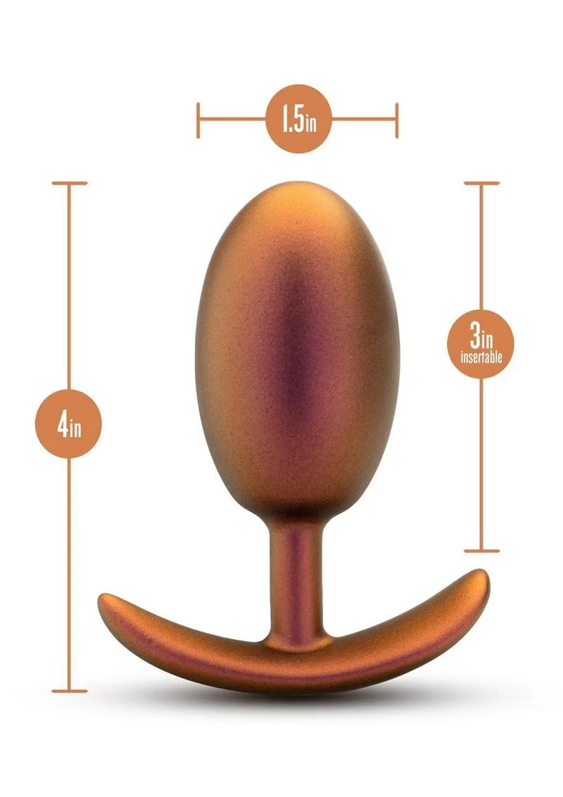 Anal Adventures Matrix Neutron Plug Silicone Anal Plug - Cosmic - Image 4