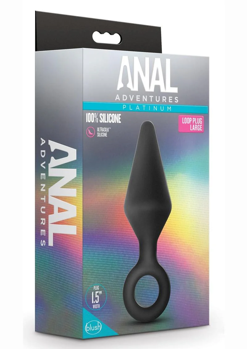 Anal Adventures Platinum Loop Plug - Image 2
