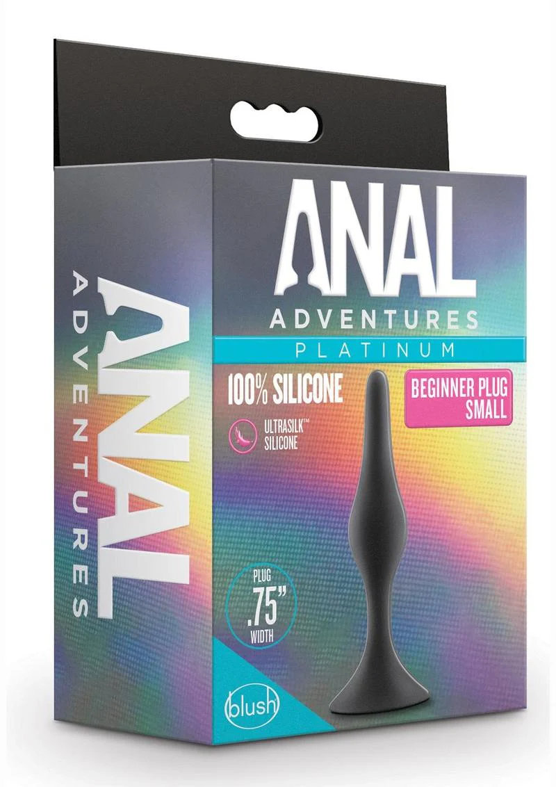 Anal Adventures Platinum Silicone Beginner Plug - Image 10