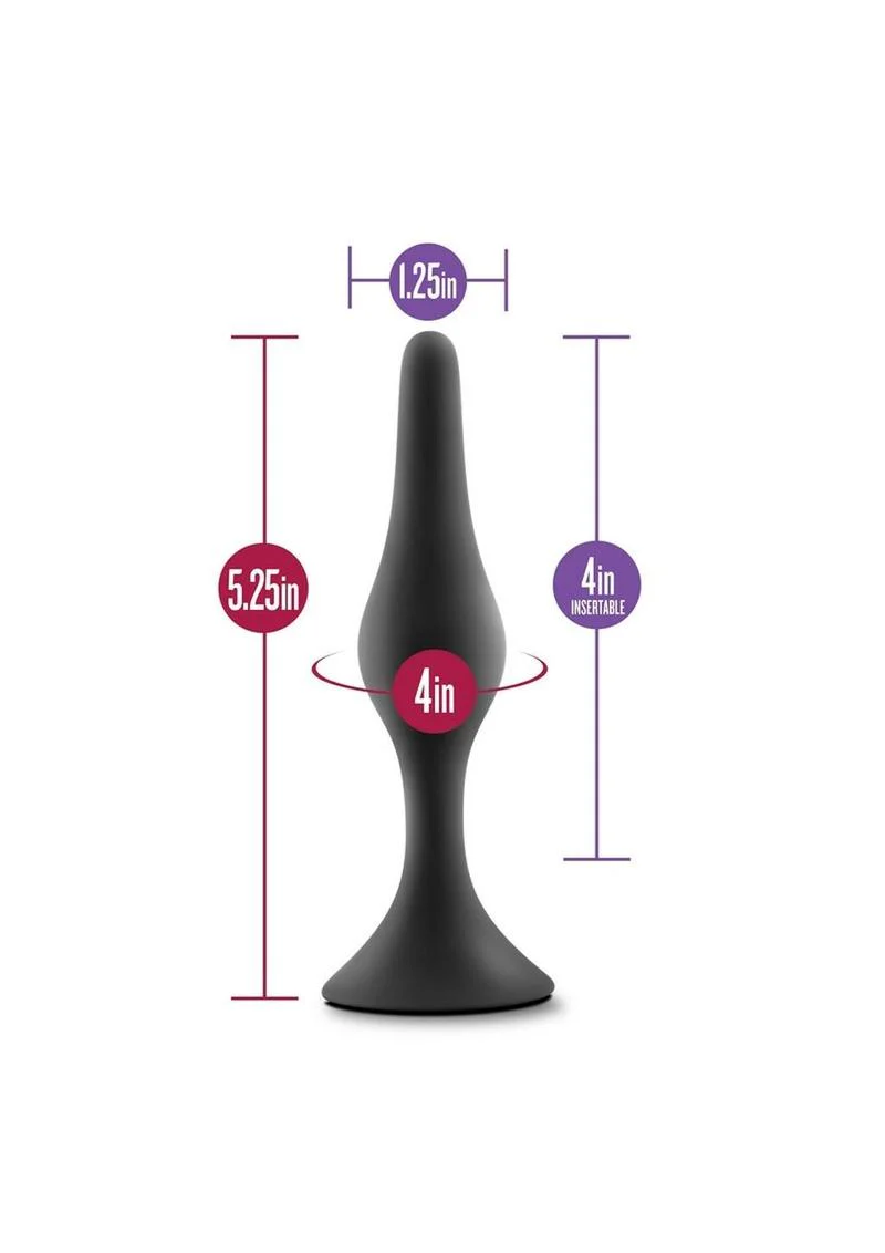 Anal Adventures Platinum Silicone Beginner Plug - Image 6