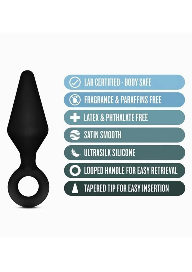 Anal Adventures Platinum Silicone Loop Plug Kit - Image 4