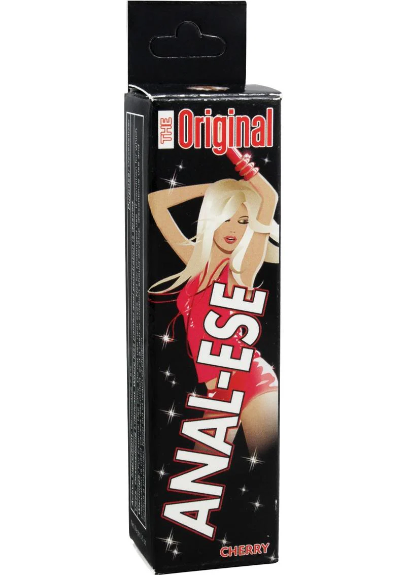 Anal-Ese Desensitizing Anal Lubricant .5oz - Cherry Flavor - Image 2