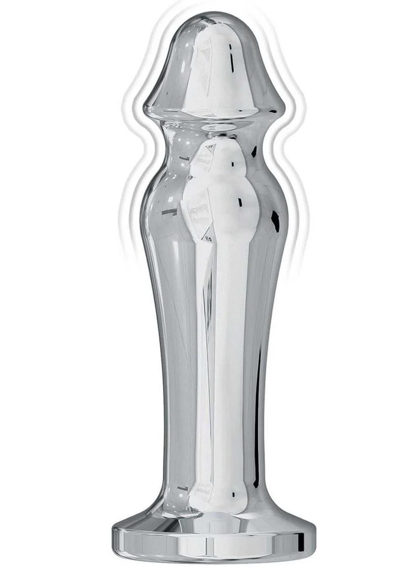 Ass-Sation Remote Control Rechargeable Vibrating Metal Anal Lover - Image 4