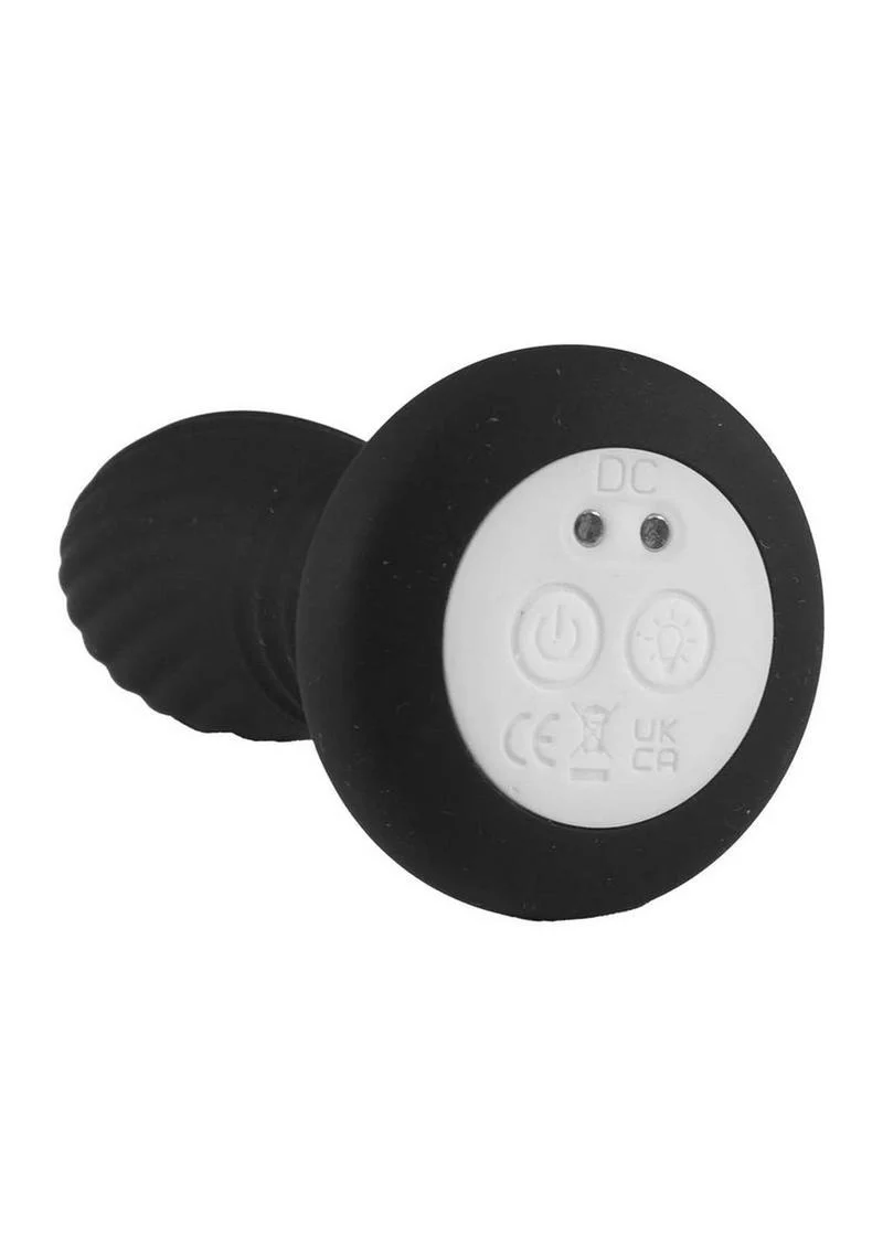 Atomic Thrusting Light-Up Twister Rechargeable Silicone Plug - Image 4