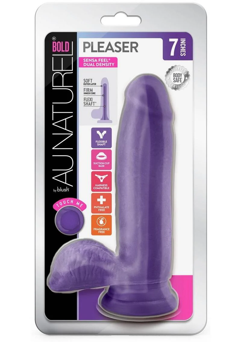 Au Naturel Bold Pleaser Dildo with Suction Cup - Image 6