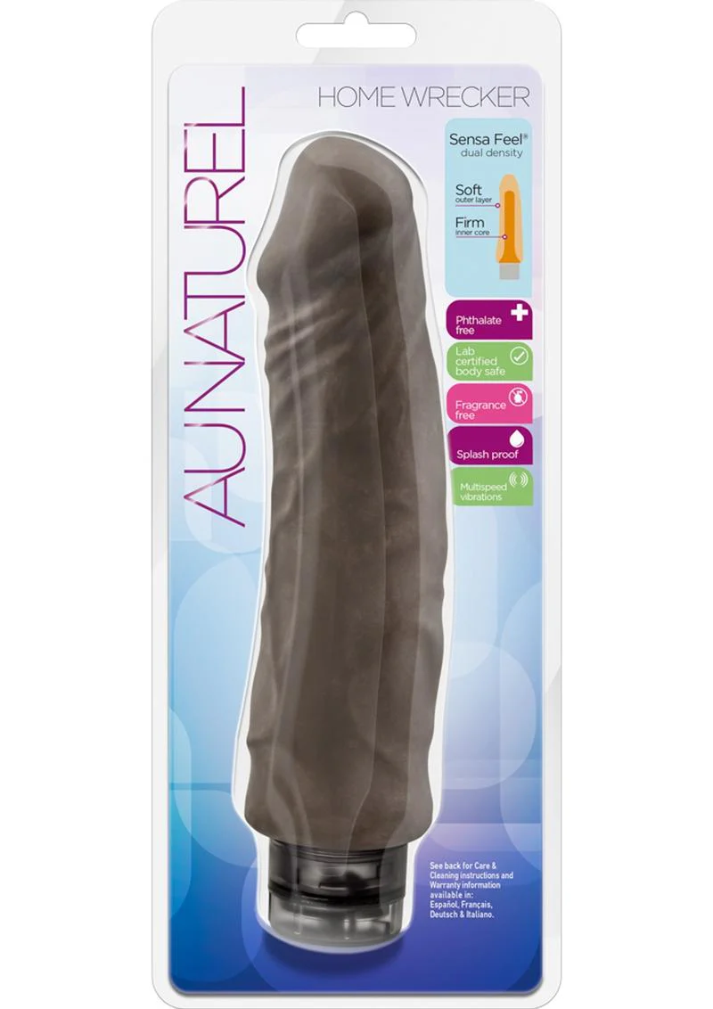 Au Naturel Home Wrecker Vibrating Dildo - Image 3