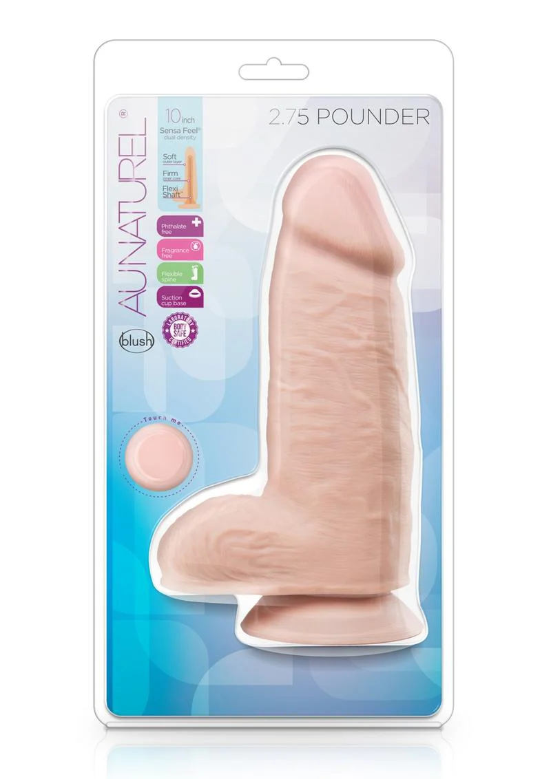 Au Naturel Pounder Dildo with Suction Cup - Image 2