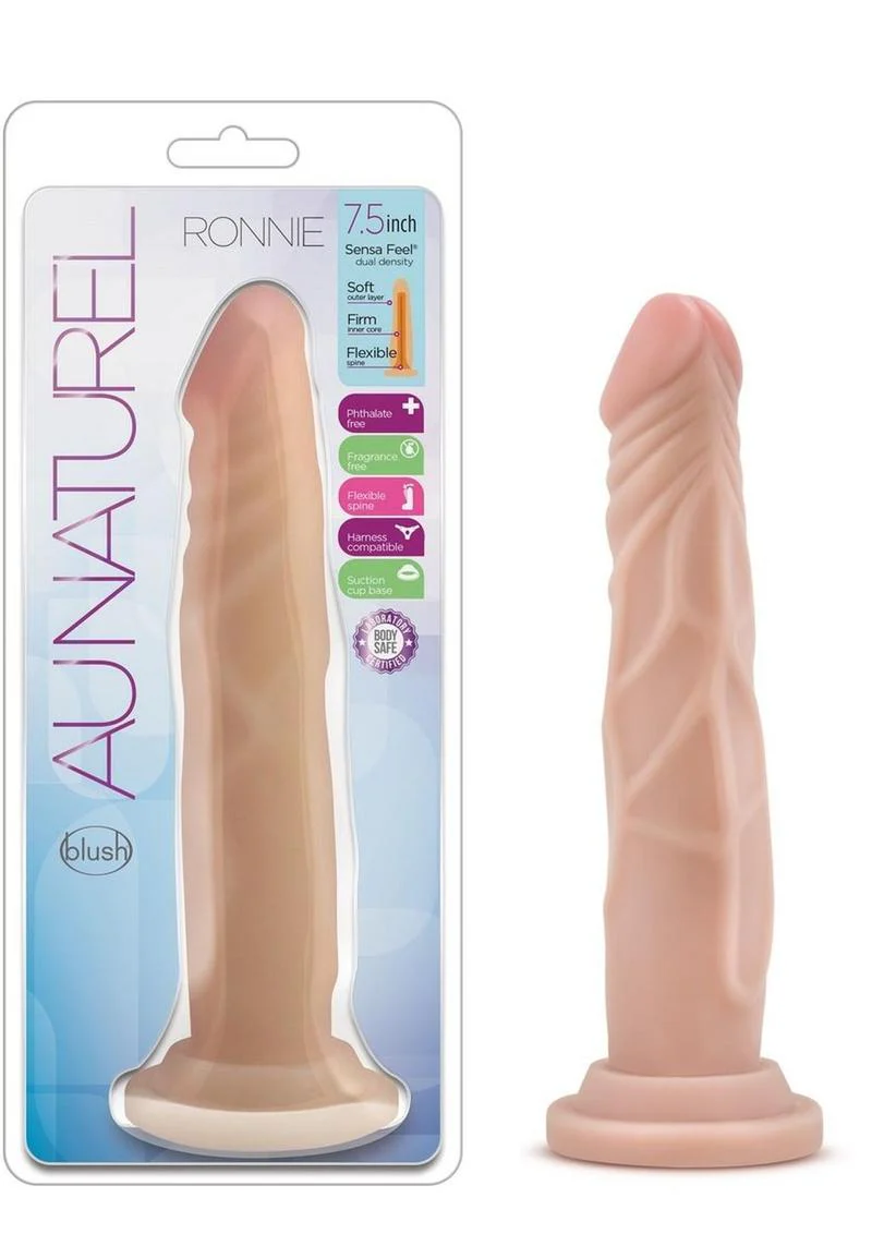 Au Naturel Ronnie Dildo with Suction Cup - Image 2