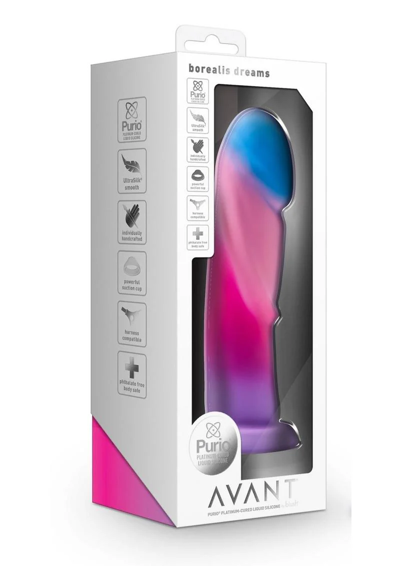 Avant Borealis Dreams Silicone Dildo - Cotton Candy - Image 2