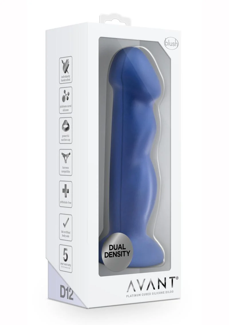 Avant D12 Suko Silicone Dildo with Suction Cup - Image 2