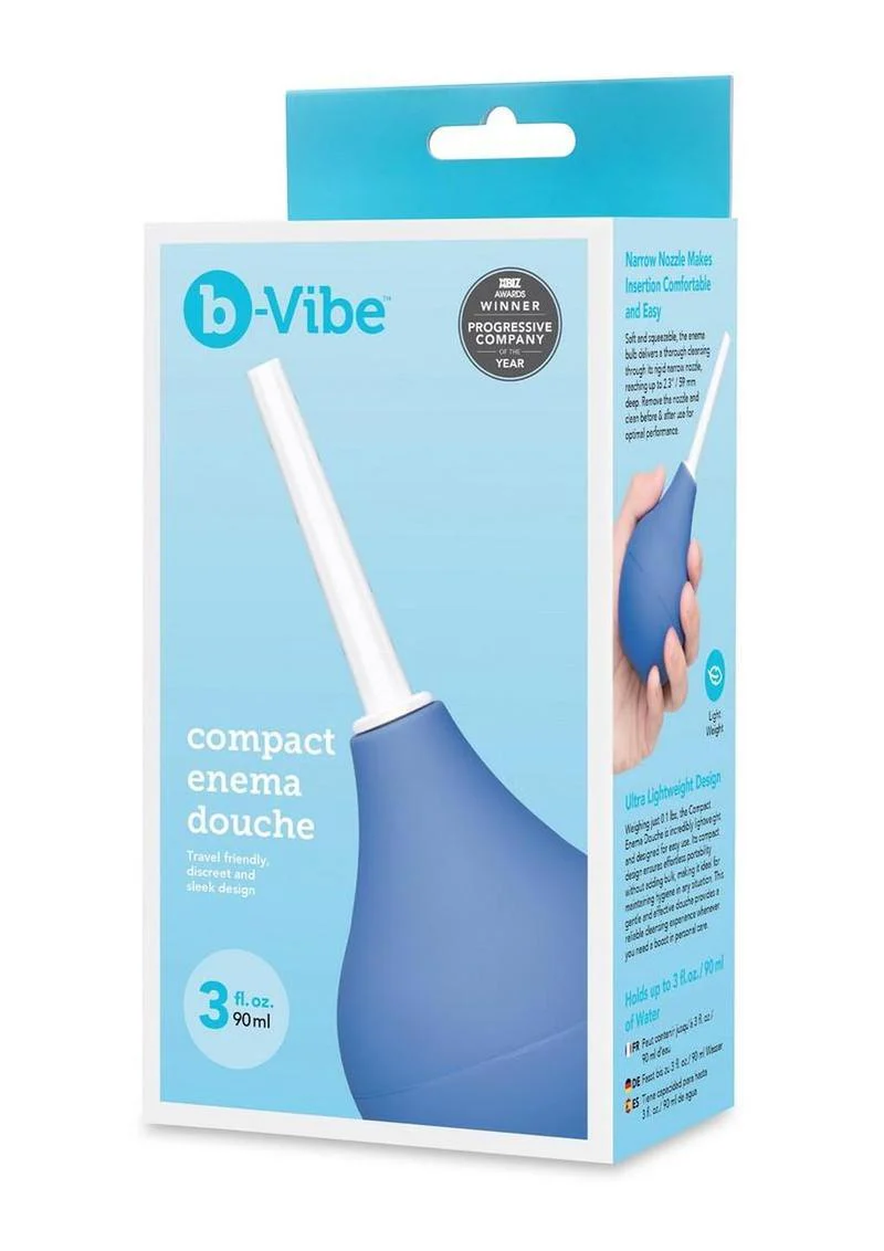 B-Vibe Compact Enema Douche