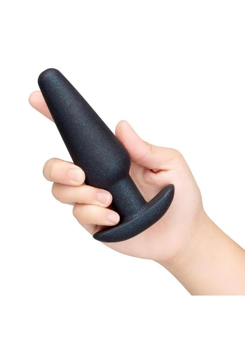 B-Vibe Hefty Weighted Silicone Anal Plug - Image 4