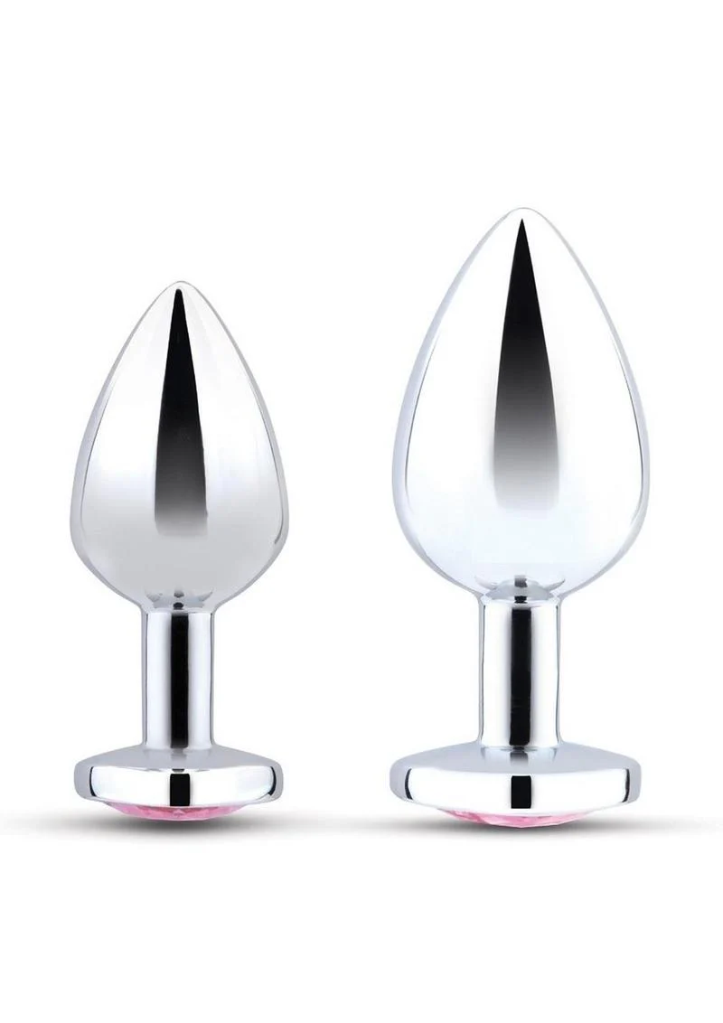 B-Vibe Jewel Metal Anal Plug Training - Image 2