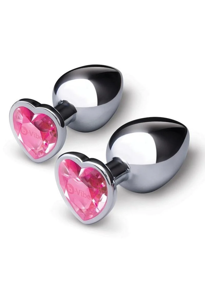 B-Vibe Jewel Metal Anal Plug Training - Image 3