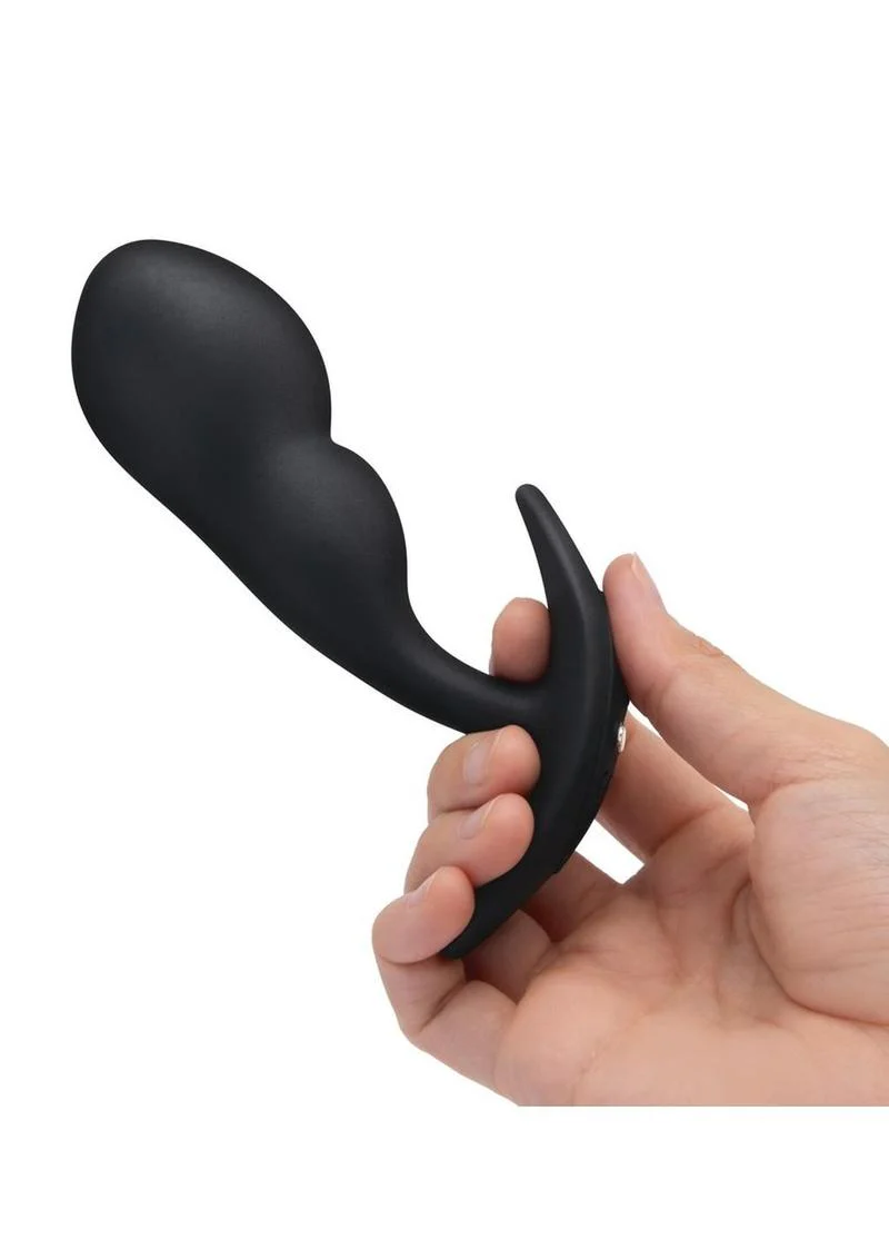 B-Vibe Remote Control P-Spot Rechargeable Silicone Snug Plug 145g - Image 4