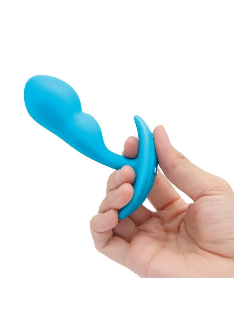 B-Vibe Remote Control P-Spot Rechargeable Silicone Snug Plug 95g - Image 4