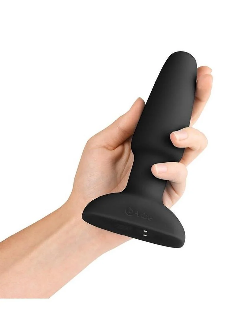 B-Vibe Rimming Petite Rechargeable Silicone Anal Plug with Remote Control - Image 12