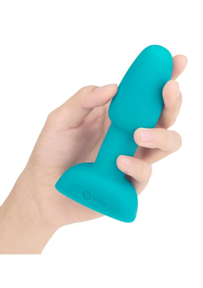 B-Vibe Rimming Petite Rechargeable Silicone Anal Plug with Remote Control - Image 6