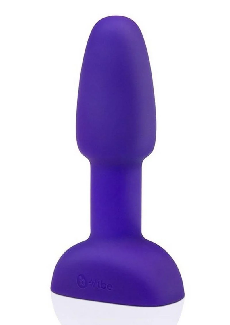 B-Vibe Rimming Petite Rechargeable Silicone Anal Plug with Remote Control - Image 7