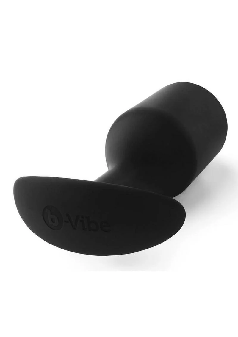 B-Vibe Snug Plug 6 Silicone Weighted Anal Plug - Image 3