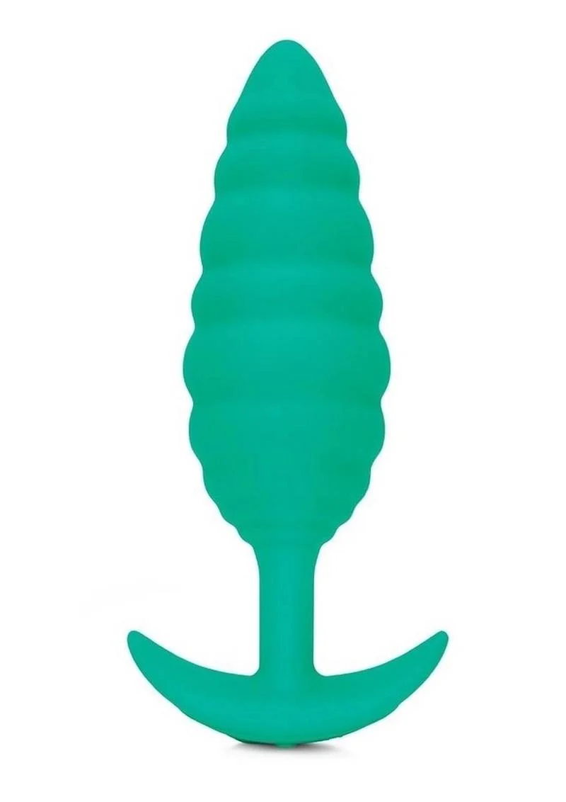 B-Vibe Twist Textured Rechargeable Silicone Anal Plug - Image 2