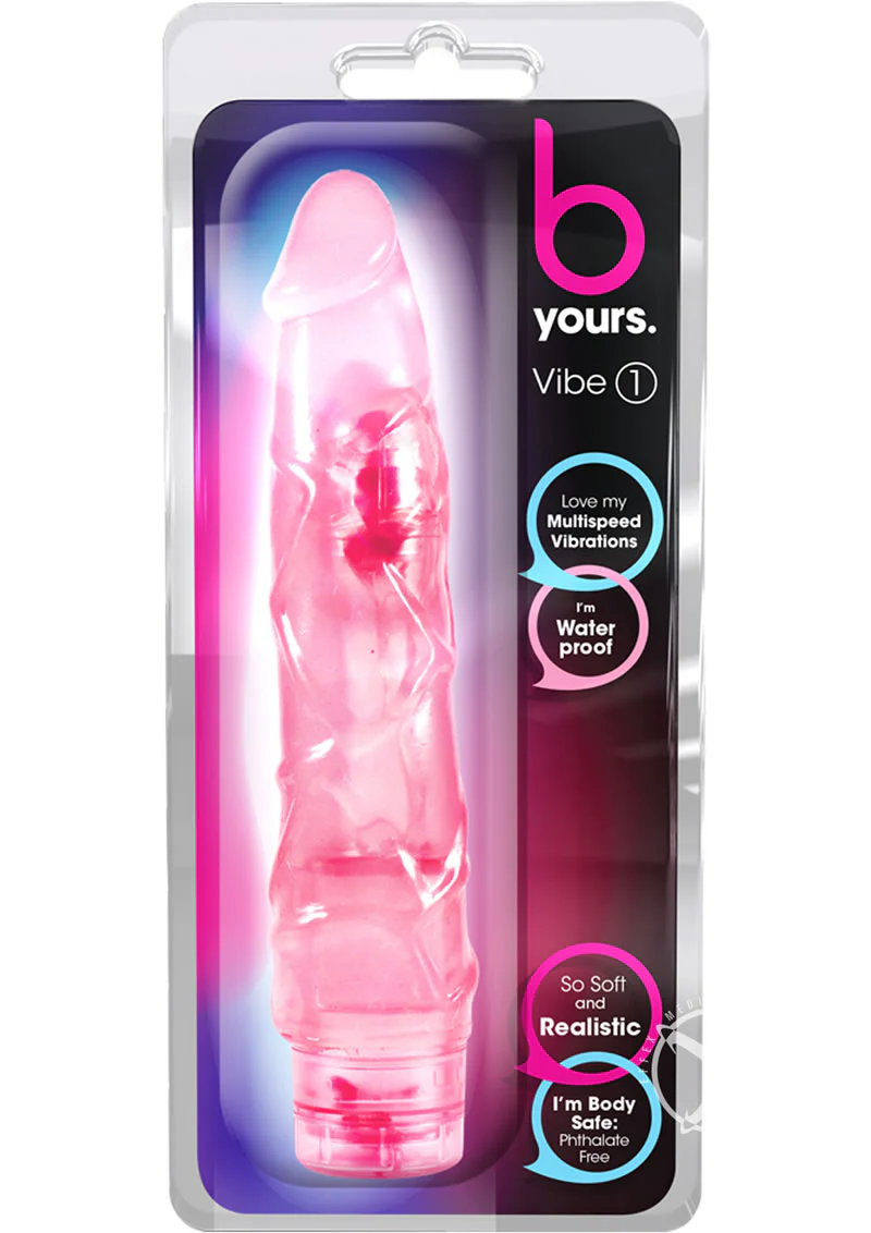 B Yours Vibe 1 Vibrating Dildo - Image 3