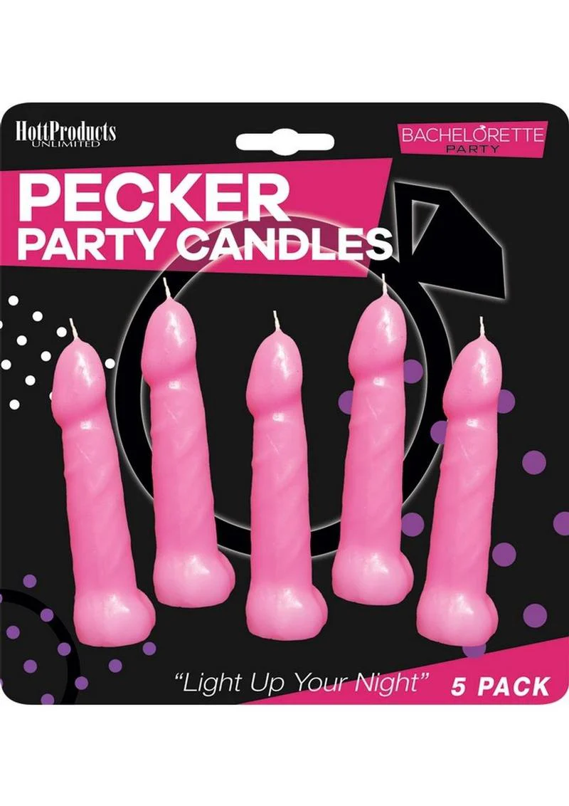 Bachelorette Party Pecker Party Candles - Image 2