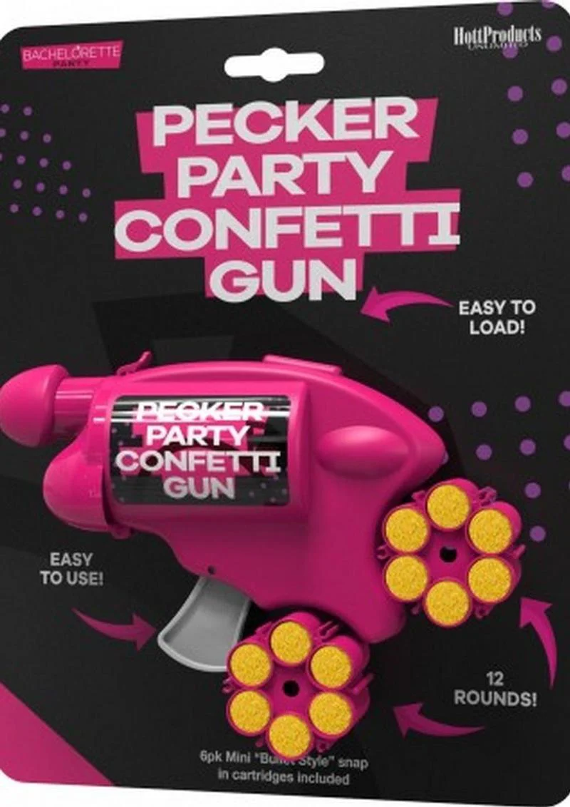 Bachelorette Party Pecker Party Confetti Gun - Image 2