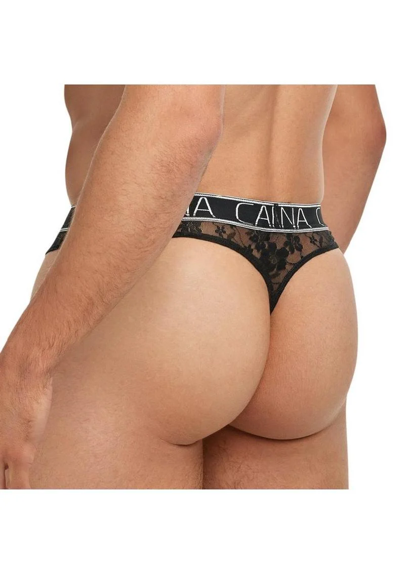 Banana Cabana Lace Nights Thong - Image 9