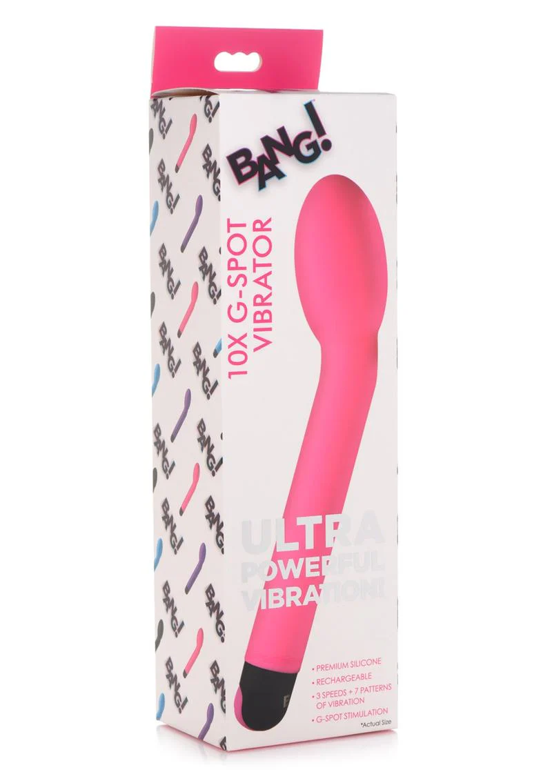 Bang! 10x Rechargeable Silicone G-Spot Vibrator - Image 11