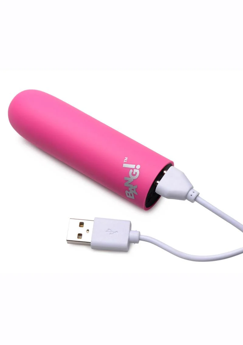 Bang! 10x Rechargeable Vibrating Bullet - Image 13