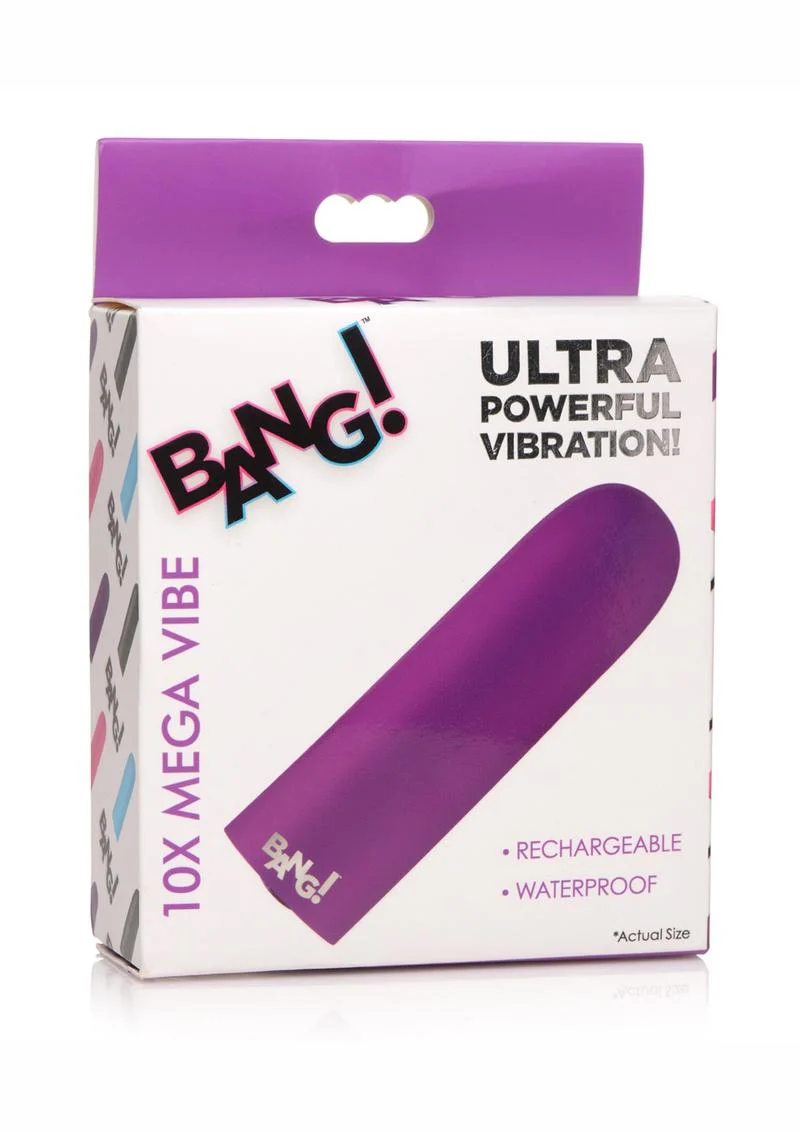 Bang! 10x Rechargeable Vibrating Bullet - Image 14