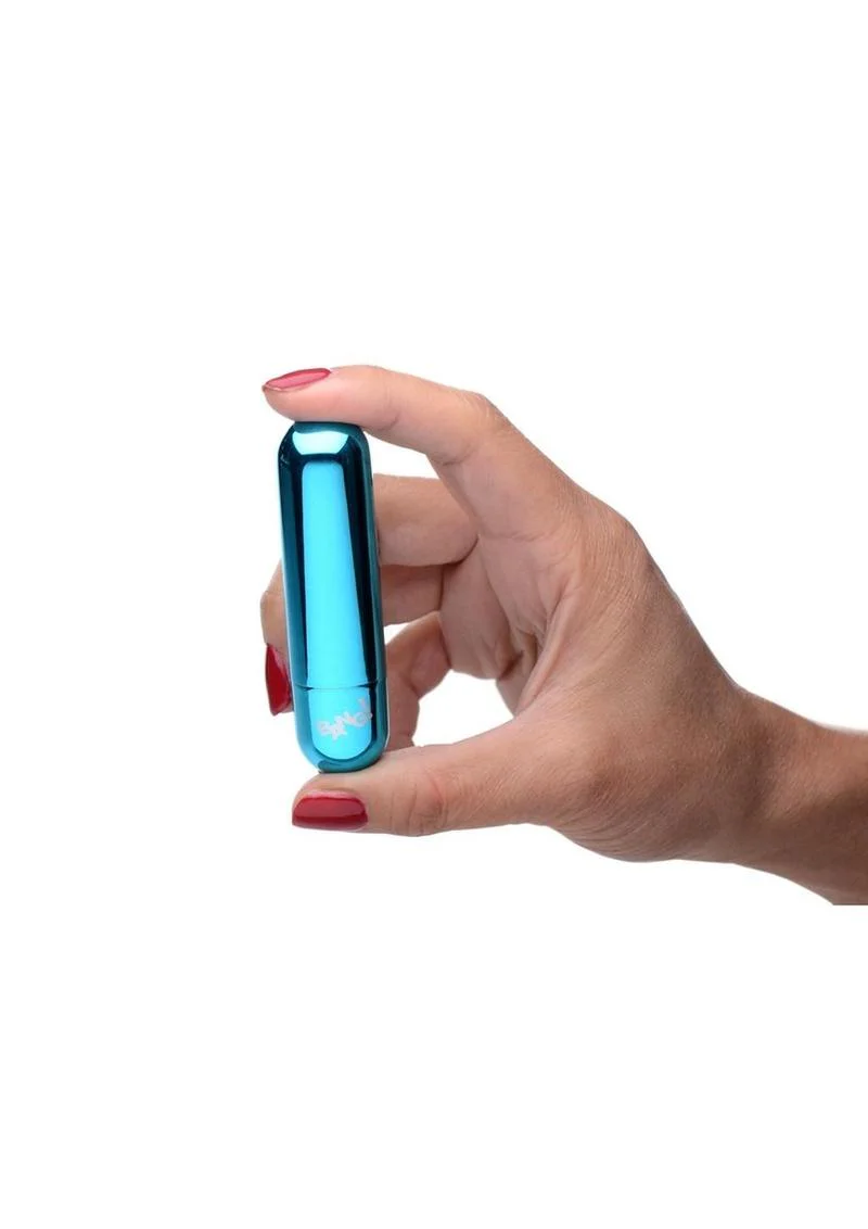 Bang! 10x Vibrating Metallic Rechargeable Bullet Vibrator - Image 10