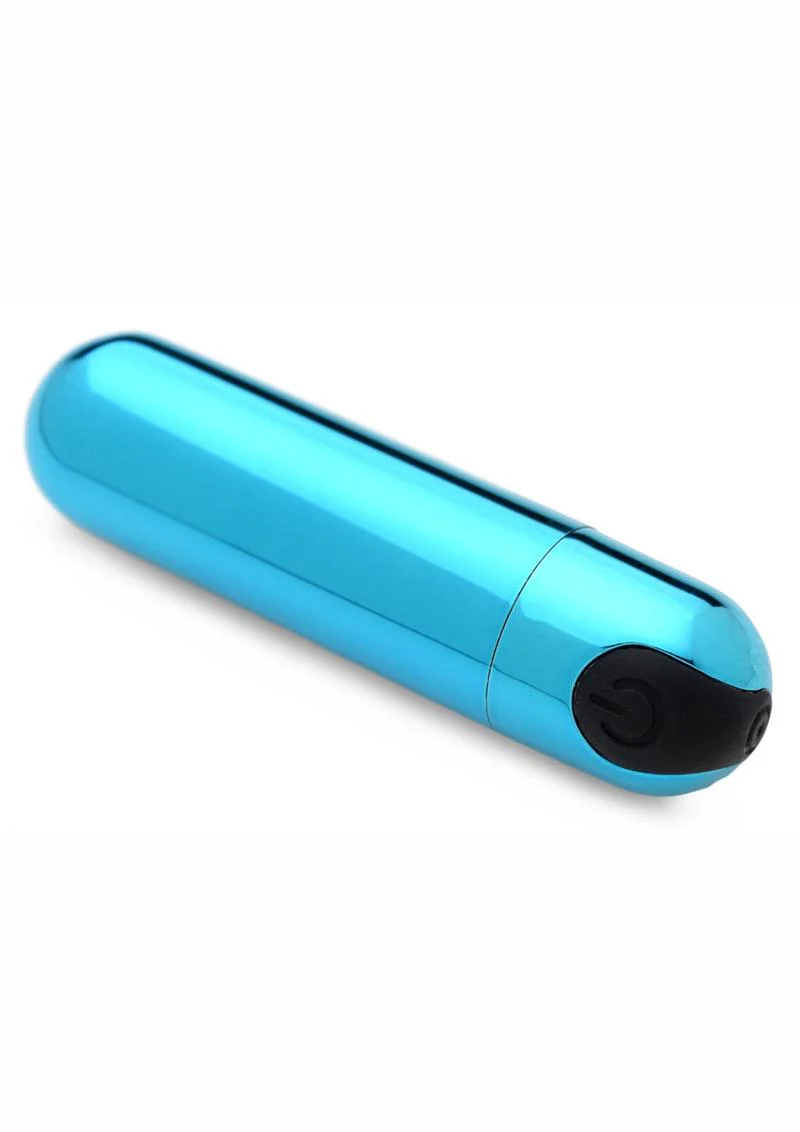 Bang! 10x Vibrating Metallic Rechargeable Bullet Vibrator - Image 2
